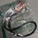 3.5mm to XLR Premium Microphone Cable 1.5FT, 90 Degree Right Angle 3.5mm(TRS,1/8 Inch,Aux) Male to XLR Female Unbalanced Interconnection Cable for Microphone, Sound Card, Camcorder & More