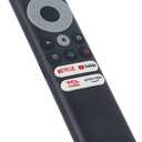 Besia RC902N FMR1 Remote Control for All TCL Google Smart TV and Android Smat TV,Replacement 55R646 55S546 65R646 65S546 75R646 75S546 Mini-LED QLED 4K UHD [Without Voice Function]