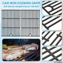 Grill Parts for Nexgrill 4 Burner 720-0925 720-0925P 720-0925PG,Grill Grate for Nexgrill 720-0925P Replacement Parts 720-0340 720-0718A Grate for Charbroil 463352521 463351021