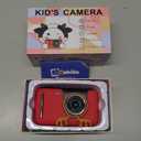 Makolle Kids Camera Girls for 3 4 5 6 7 8 9 Years Old Girls,1080P HD Video Selfie Camera with 32G SD Card Kids Digital Camera Toys for Toddler Birthday Gifts Red
