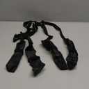 Waterproof Dog Boots for Small/Medium Dogs -Dog Paw Protectors Dog Suspender Boots Anti-Slip Pet Shoes for Outdoor Walking, Reflective Stay-On,Dirt-Proof Comfortable Booties (Black, Small)