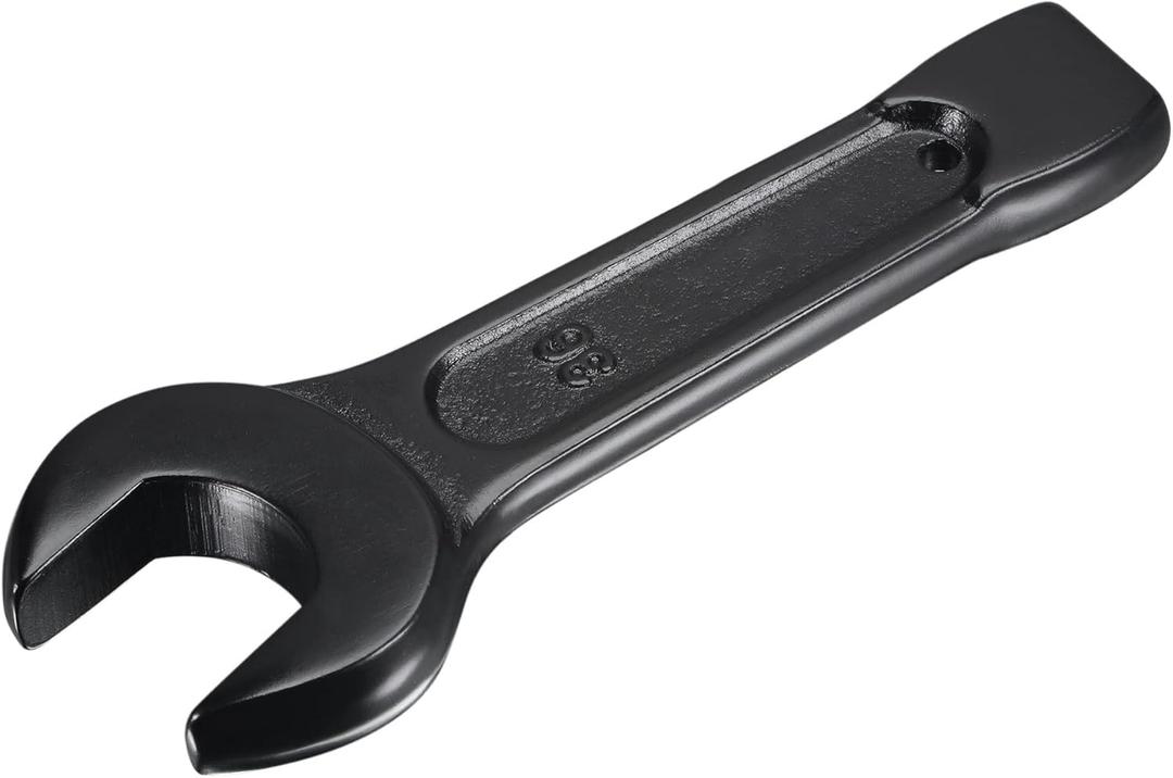 Uxcell 36mm Open End Striking Wrench, High Tensile Steel Single Head Spanner Hand Tool