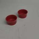 Pack of 2 Fiesta Peacock 568 4" x 2" Ramekin, Scarlet