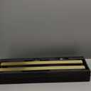 5-Piece Bathroom Hardware Set Brushed Gold Bathroom Accessories 304 Stainless Steel Including 23.8 inch Bath Towel Bar*2, Double Towel Hook, Toilet Paper Holder, and Towel Ring