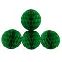 Honeycomb Balls Party Decorations 12 Pieces4 6" 8" Tissue Paper Pom Poms Flower Balls for Birthday Wedding Party Baby Shower Nursery Wall Decor (12 Pieces 4" 6" 8" Grass Green,Green,Dark Green)