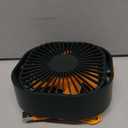 RJVW 4 Inch Small USB Desk Fan, 3-Speed Portable & 360Rotatable Mini Cooling Fan, USB-Powered Desktop Fan for Home Office Bedroom Dorm Indoor Outdoor Summer Gift (Green)