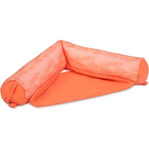 Big Joe Noodle Sling No Inflation Needed Pool Seat with Armrests, Peach Glow Double Sided Mesh, Quick Draining Fabric, 3 feet