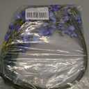 mizii 4Pcs Blue Pear Blossom Artificial Flower 37" Fake Silk Flowers with Stem Faux Flowers Bouquet for Vase Table Centerpieces Arrangements Home Decor Wedding Decorations (Blue)