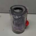 Upgraded 7.72in Large Dust Bin Replacement for Dyson V11 V15 SV14 SV15 SV22 Vacuum Cleaner,Canister Bin for Part No.970050-01 and No.965443-01 with 1 HEPA Filter,Restore Suction and Leak-proof (Red)