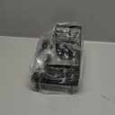 Cisily Large Black Sponge Holder for Kitchen, Sink Caddy Sink Organizer Rack for Kitchen Accessories with Drip Tray, Rustproof and Non-slip, Soap Dispenser Countertop Organizer Essentials for New Home