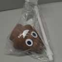 Maplefield Funny Poop-Shaped Decorative Toilet Plunger, Put The LOL in Bathroom Mishaps, Funny Plunger for Kids and Guests Bathrooms, Hilarious Gag Gift and Bathroom Unclogger Accessory