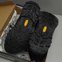 NORTIV 8 Men's Waterproof Hiking Boots Outdoor Mid Trekking Lightweight Mountaineering Shoes Paladin (11, Black)