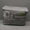 Anysay Heated Blanket King Size with 1/2/4/6/8 Hours Auto-Off 10 Heat Level, 90'' * 100'' Cozy Faux Rabbit Fur Bubble Electric Blanket with Overheat Protection(Brown)