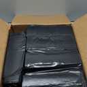 Delxo 30-33 Gallon Trash Bags, 250 Count – Medium Duty Garbage Bags, Thick, Durable & Puncture-Resistant Plastic Bolsas para basura, Perforated Design– Made in USA for Kitchen, Yard, Office (Black)