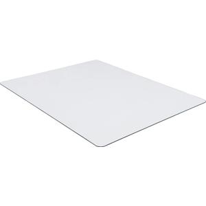Lorell Tempered Glass Chairmat, 48" Width x 60" Depth x 0.25" Thickness, Clear, 1 Each