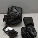 Umbrauto Inflatable Car Mattress Bed: SUV Camping Air Bed for Truck Backseat with Pump & Pillows, Car Sleeping Airbed for Van Back Seat (Black)