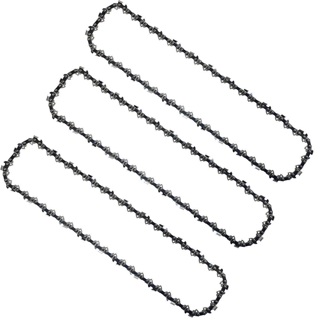 3PC 14 Inch Chainsaw Chain Replacement for EGO CS1400 / CS1401 / CS1403 Chain Saw