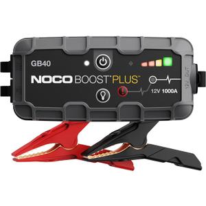 NOCO Boost GB40: 1000A UltraSafe Jump Starter  12V Lithium Battery Booster Pack, Portable Jump Box, Power Bank & Jumper Cables - for 6.0L Gas and 3.0L Diesel Engines