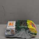 LED Garbage Truck Toy Set Includes Dumpster, Toy Truck with Mode Switch & Volume Control, Trash Vehicle with Lights and Sounds, Automatic Bump & Go Car