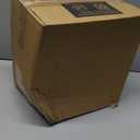 BESTVIP 100PCS Clear Plastic Plates, 10.25 Inch Disposable Dinner Plate Party with Gold Rim, Heavy Duty Disposable Plastic Plates for Party, Wedding and Birthday, Christmas, Thanksgiving