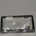 2Pack Aluminium Alloy Mountain License Plate Frames Holder Universal US Rust-Proof,Weather-Proof fit Car Truck SUV