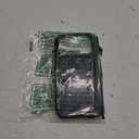 for iPhone 17 Pro Wallet Case with Card Holder + 2 Tempered Glass Screen Protector Protective Shockproof Hidden Card Slot Slim Case Women Men for iPhone 17 Pro 6.3Black