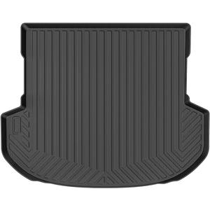 Mixsuper Cargo Liner Compatible with 2019-2020 Hyundai Santa Fe 5 Passenger Trunk Liner Santa Fe Accessories All Weather Rear Cargo Trunk Floor Mats Black