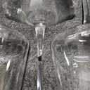 Chouggo 21Oz Wine Glasses Set of 3, Hand Blown Crystal White Wine or Red Wine Glasses, Tall Long Stem Large Glass, Perfect for Wedding Anniversary or Birthday Gift