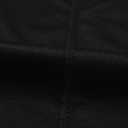 YWIES Plain Basketball Jersey, Blank Team Uniform, Hip Hop Hipster Short Sleeveless Active Shirts (Black, XL)