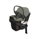 UPPAbaby Aria V2 Lightweight Infant Car Seat - Just Under 6 lbs - Base with Load Leg + Infant Insert + All-Weather FootCover Included - Direct Stroller Attachment - Evelyn (Green Meadow) Exp Date Mar 20, 2036