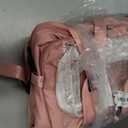 Hanples Carry on Travel Backpack for Women, Large 40L Personal Item Luggage Backpack,17inch Laptop Backpack TSA Flight Approved, Travel Essentials Casual Daypack with 2 Toiletry Bags (Pink)