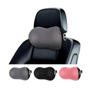 LIQUN Car Seat Neck Pillow, Skin Friendly Car Head Pillow, Memory Foam Neck Support, Driving to Relieve Neck Pain and Shoulder Pressure, (Grey)