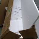 2-Tier Storage Bench, Shoe Bench with Thickened Padded Seat Cushion, Entryway Bench with 4 Doors, Adjustable Shelf, 13.8" D x 45.3" W x 18.5" H, for Entryway, Living Room, Bedroom, White