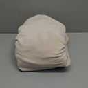 H.VERSAILTEX Velvet Stretch Couch Cushion Cover Plush Cushion Slipcover for Chair Loveseat Sofa Cushion Furniture Protector Seat Cushion Sofa Cover (3 Piece Sofa Cushion Covers, Ivory)