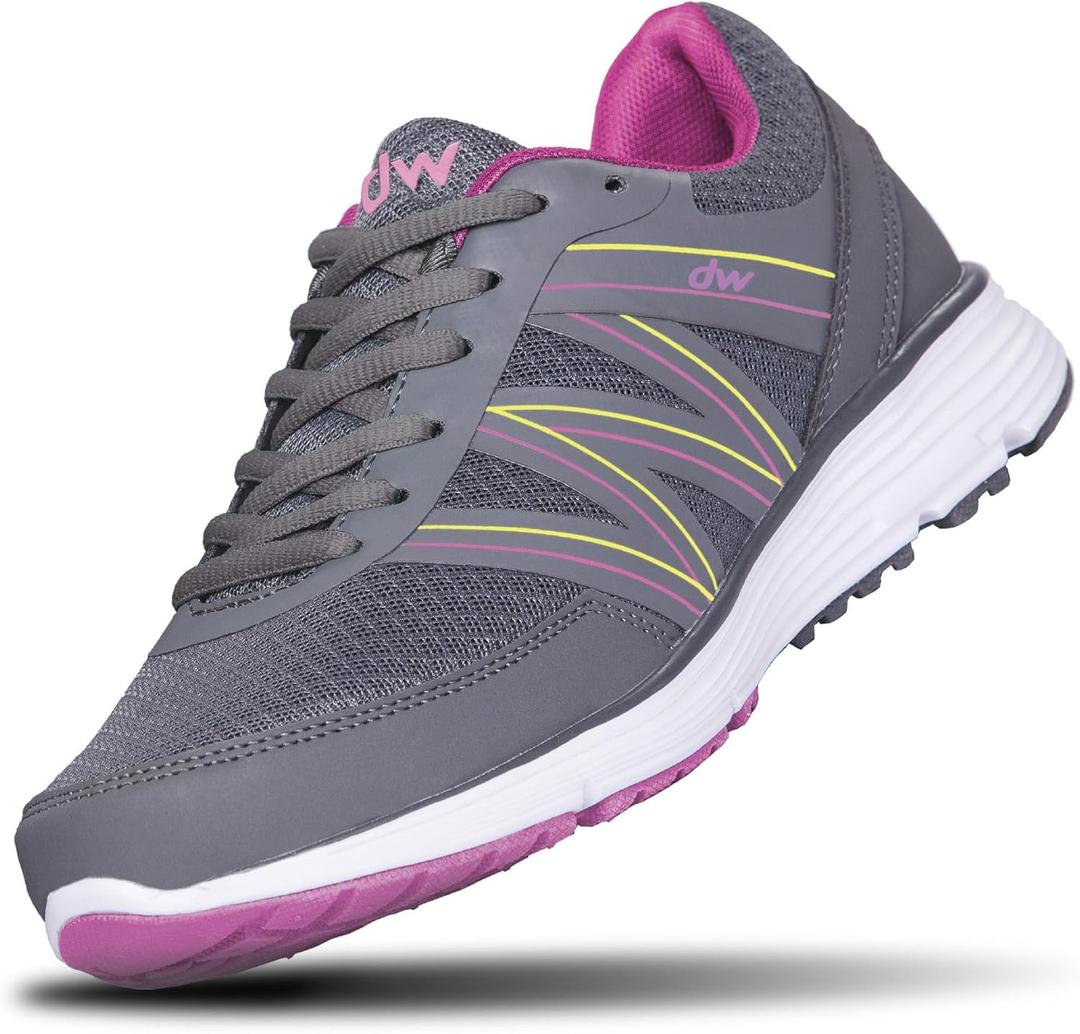 Diawin Wide Shoes for Women Wide Toe Box, Smooth Interior, Breathable Design, Extra Depth Perfect for Hallux, Sensitive, Swollen, Diabetic Feet, All-Day Comfort, Lightweight Walking & Foot Support (Cloudy Orchid)
