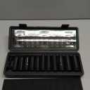 EPAuto 1/2-Inch Drive Metric Deep Impact Socket Set, Cr-V, 6 Points, 11 Sockets (Black)