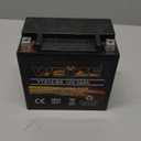 Weize YTX14 BS ATV Battery High Performance - Maintenance Free - Sealed AGM YTX14-BS Motorcycle Battery compatible with Honda Suzuki Kawasaki Yamaha scooter snowmobile