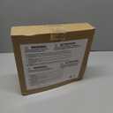 JOIEDOMI 9.5inch Metal Beaded Christmas Star Tree Topper, 20LED Warm White Lights Golden Tree Topper, USB Powered Remote Control for Christmas Tree Decorations Home Holiday Party Indoor Decor