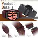 19mm Quick Release Elastic Band Compatible with GRV FC1/FC5/Willful/YAMAY/Letsfit/LETSCOM/TEMINICE/LIFEBEE/Lintelek/ ID205 ID205L ID205G ID205S ID205U/Blackview/UMIDIGI Nylon Strap Women Men