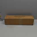 KAMANINA Black Curtain Rod for Windows 72 to 144 Inches (6-12ft) Long Heavy Duty Curtain Rods, 7/8 Inch Adjustable Drapery Rods with Decorative Netted Texture Finials