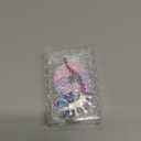 Sumind Kpop Birthday Number Candles, Purple Pink Birthday Candles for Cake, Glitter Number Cake Topper with Sequins for Celebrating Anniversary Theme Decorations(Braid Crown,6)