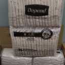 Depend Fresh Protection Adult Diapers, Incontinence & Postpartum Bladder Leak Underwear for Women, Disposable, Maximum, Large, Blush, 72 Count (2 Packs of 36) 