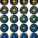 Zonon 18 Pieces Emf Stickers Emf Blocker for Cell Phone Radiation Equipment Neutralizers Devices Accessories for Laptops Computers (Delicate Style)