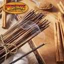 Wild Berry Incense Sticks - Cinnamon - Spicy and Warm Cinnamon Scent - Hand Dipped in the USA (100 Count)