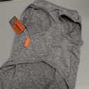 KYEESE Reflective Dog Shirt, Lightweight Sun Protection Dog T Shirts for Small Medium Dogs, Breathable Sleeveless Pet Tank Top High Visibility Summer Dogs Clothes for Night Walking Outdoor, Grey, XL (X-Large (18-30lbs))