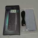 Rii Mini Bluetooth Keyboard,2.4G Handheld Wireless Protable Backlit Keyboard with Touchpad,Compatible with Smart TV,Android TV Box,Amazon Fire Stick,HTPC,IPTV,Projector,PC,Smartphone,Office,Home