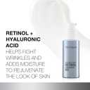 Neutrogena Rapid Wrinkle Repair Retinol Face Moisturizer Night Cream, Anti-Aging Face Cream with Retinol & Hyaluronic Acid, 1 fl. oz + Trial Size Hydro Boost Facial Cleanser, 0.5 fl. oz