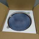 UNICASA Ceramic Large Dinner Plates - 11 Inch Dessert, Salad Plate Set of 4 for Steak, Pasta, Dinnerware Sets, Scratch Resistant - Porcelain Serving Dishes, Dishwasher & Microwave Safe (Blue)