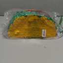 Sratte Taco Piata Set Mexican Birthday Party Decorations Cinco De Mayo Fiesta Theme Taco Pinata with Plastic Stick and Blindfold for Mexican Themed Party Supplies Favors, 15 x 8 x 3 Inches