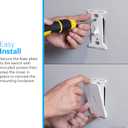 Power Gear Single Toggle Screwless Wall Plate Cover, 4.75" H x 2.9 L, Outlet Covers Wall Plate, Light Switch Cover Plate, Switch Plates and Outlet Covers, Outlet Cover Plate, UL Listed, 10 PK, 70652